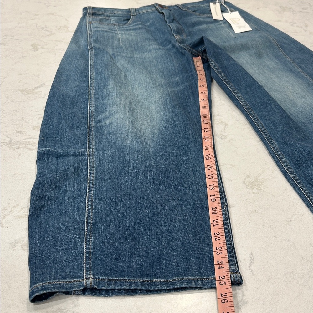Anthropologie The Kenna Mid-Rise Heritage Barrel Jeans Size 31 NWT - Picture 12 of 16